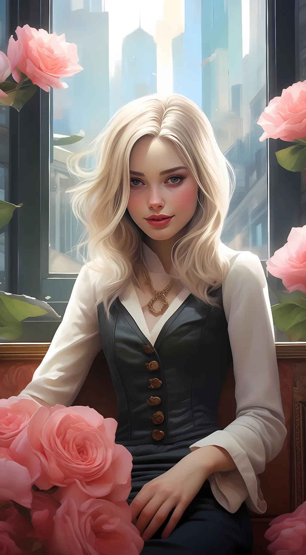 ai character: Ella background