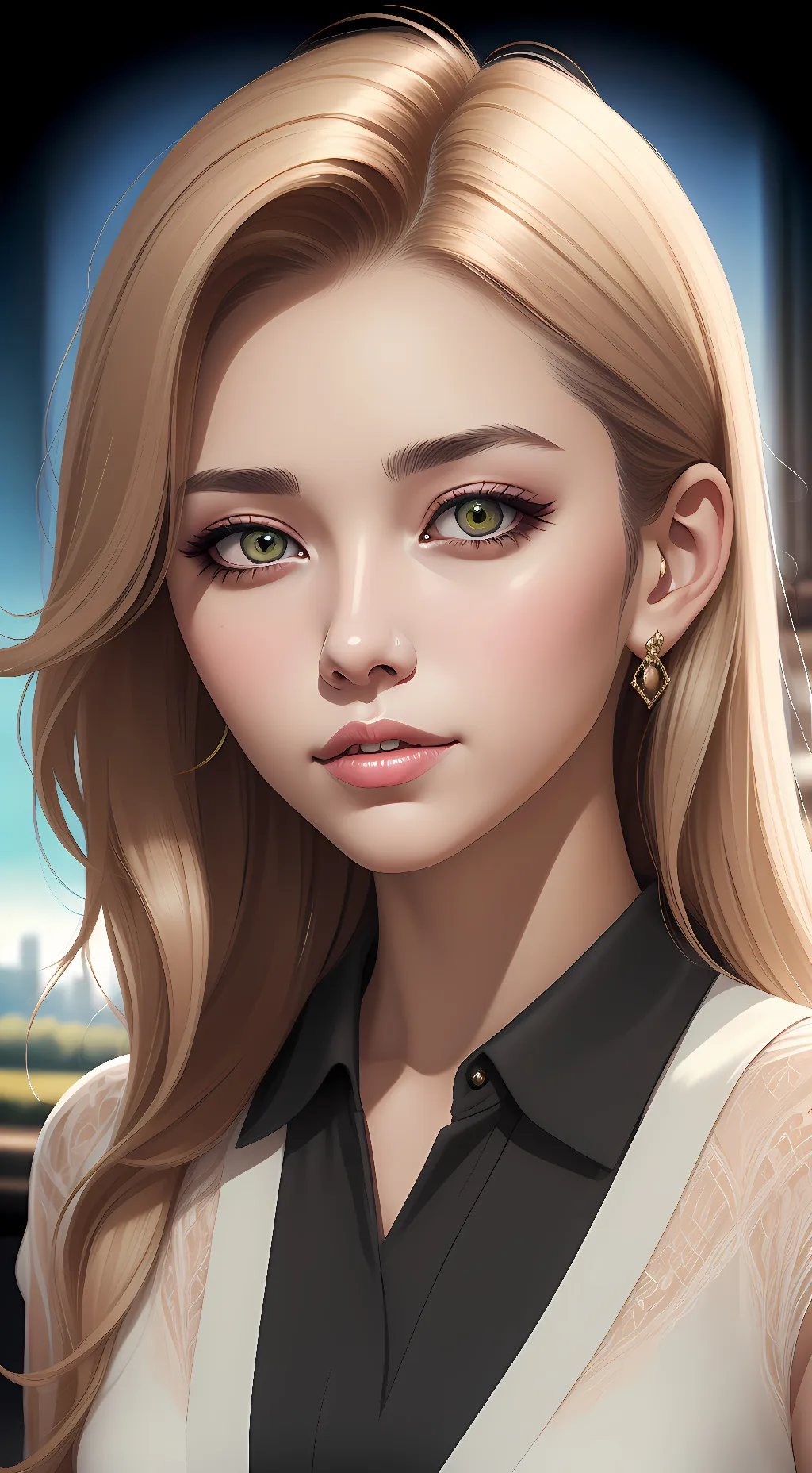 ai character: Kat background