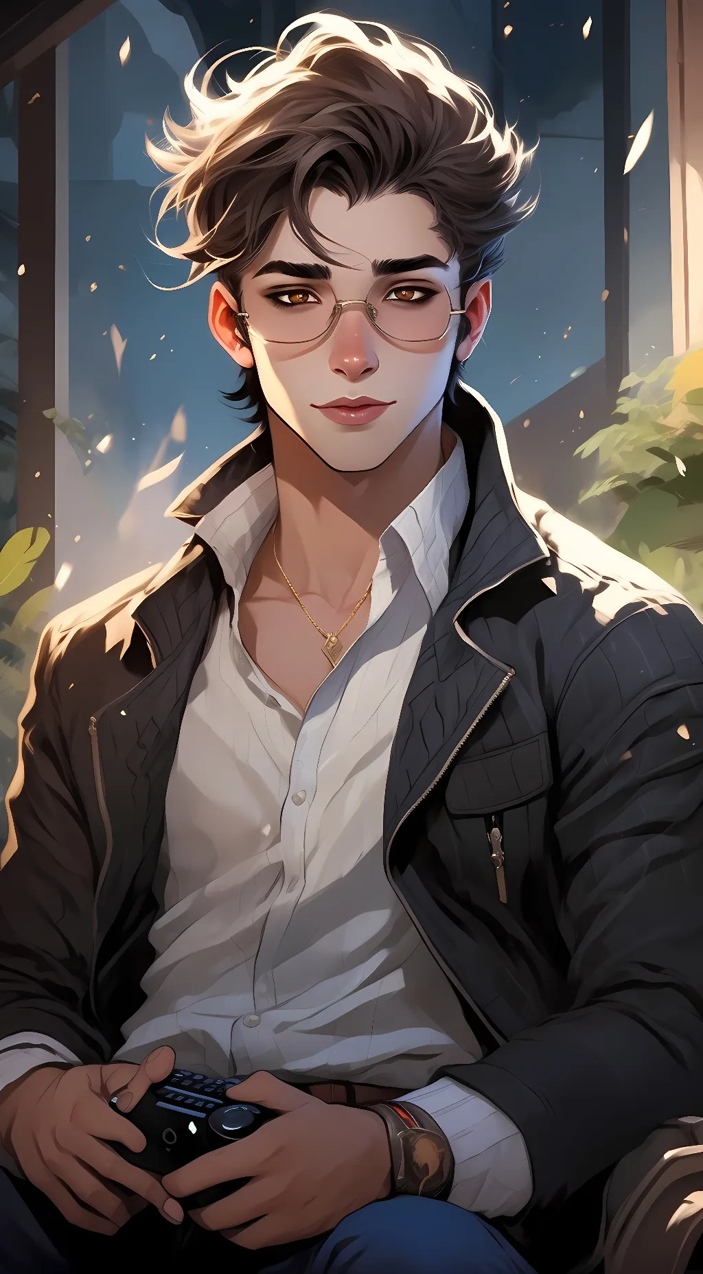 ai character: reubon background