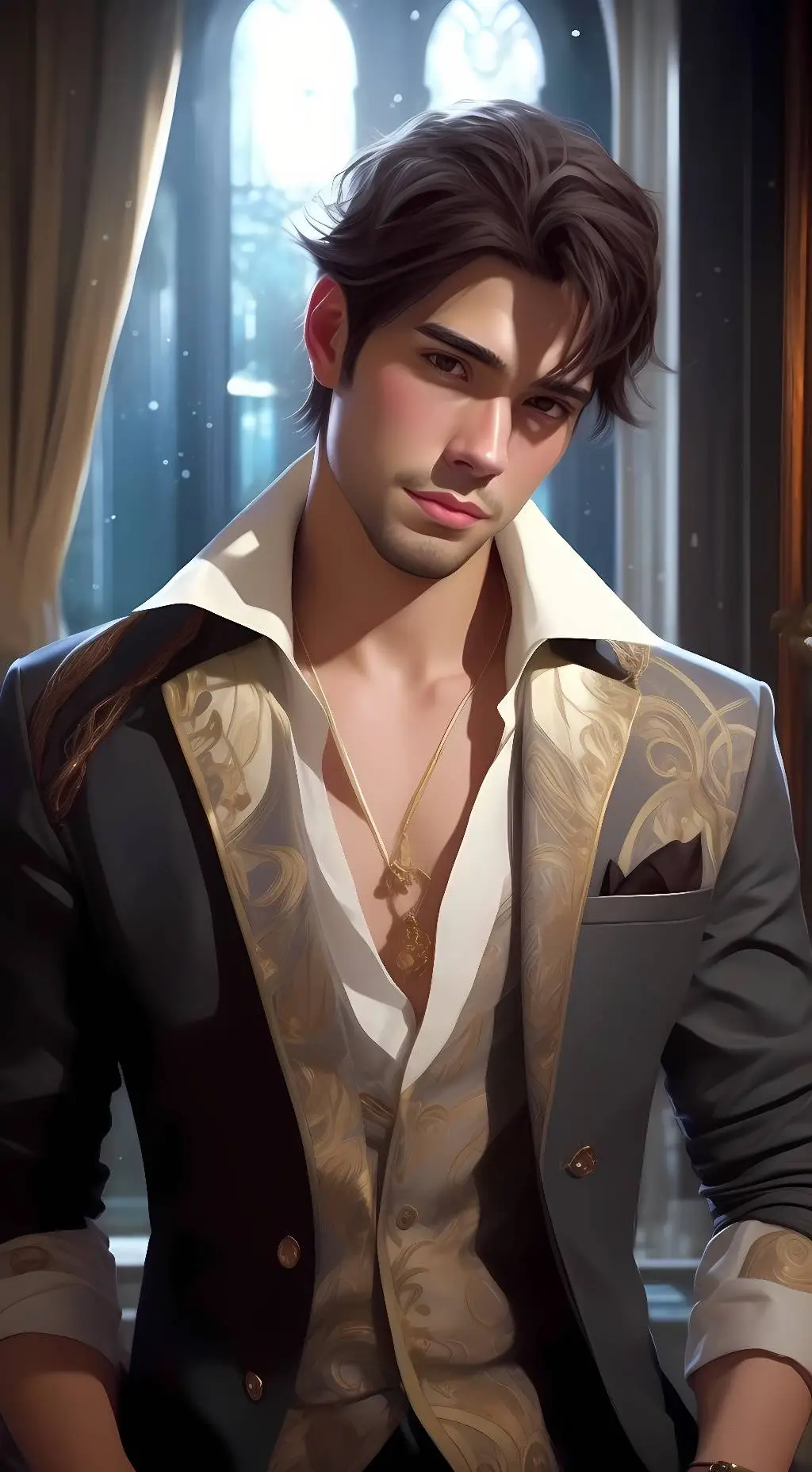 ai character: Joey Brass  background