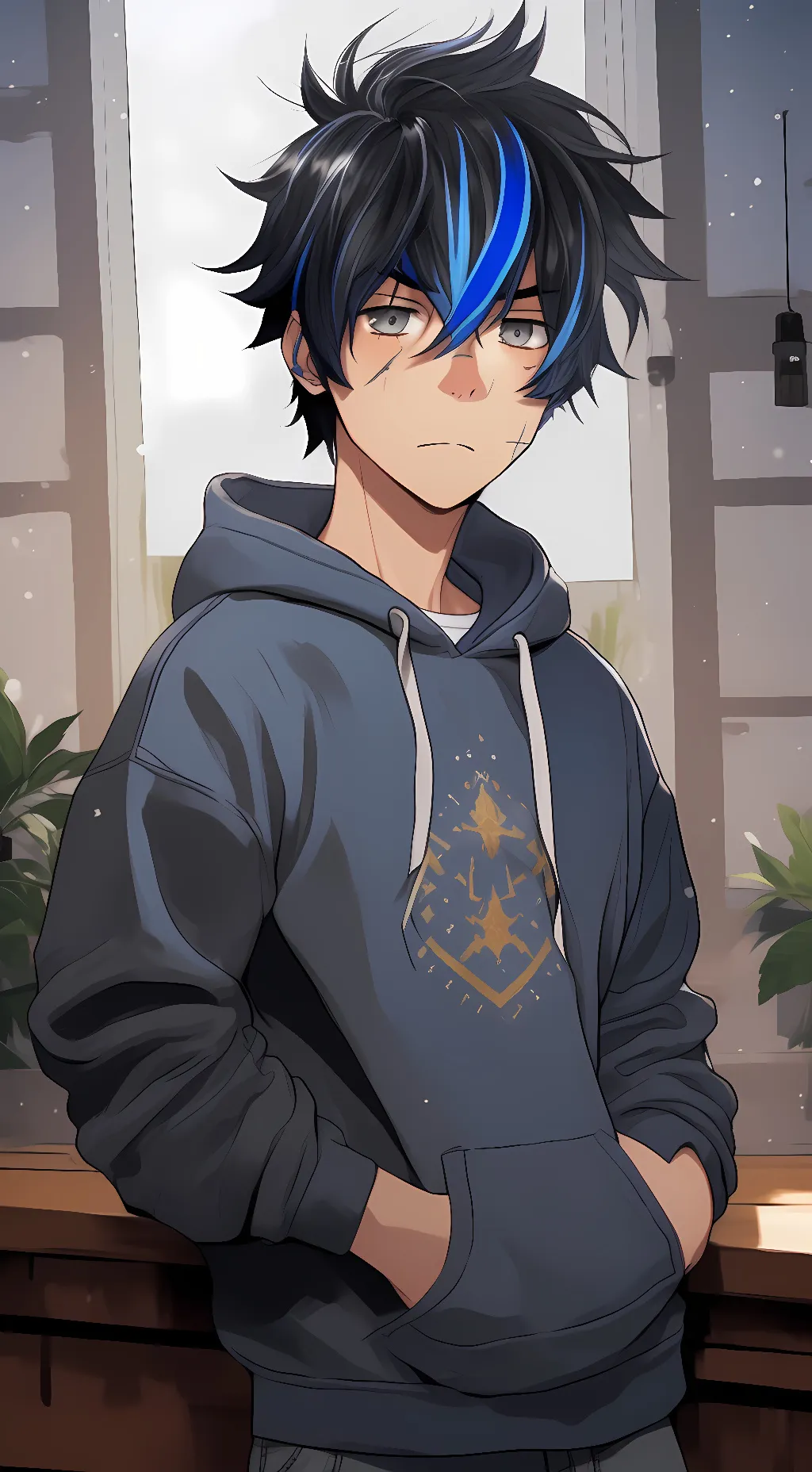 ai character: Ein background