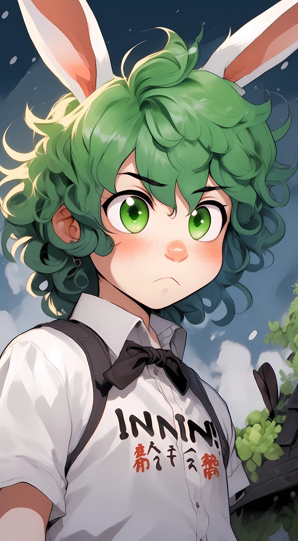 ai character: wherebunny izuku background