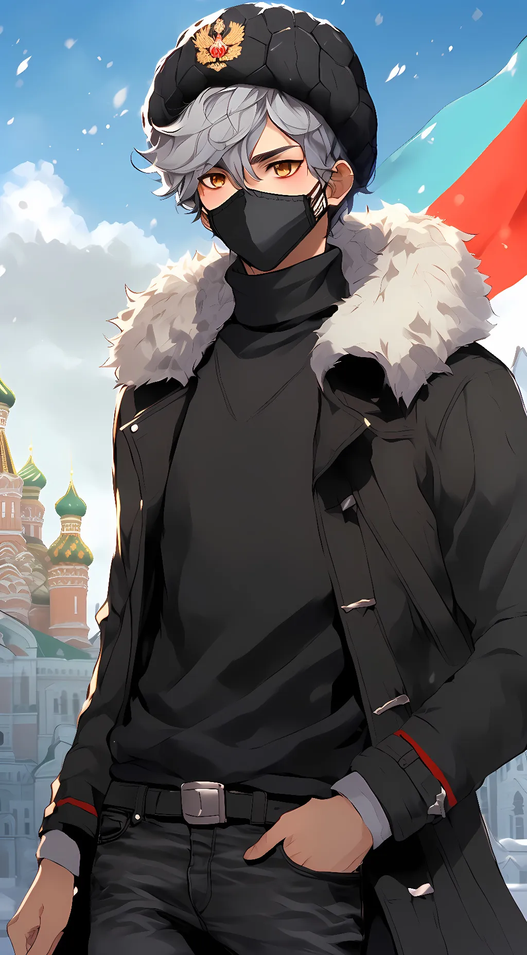 Talkie AI - Chat with Russia(Sergei) C+H