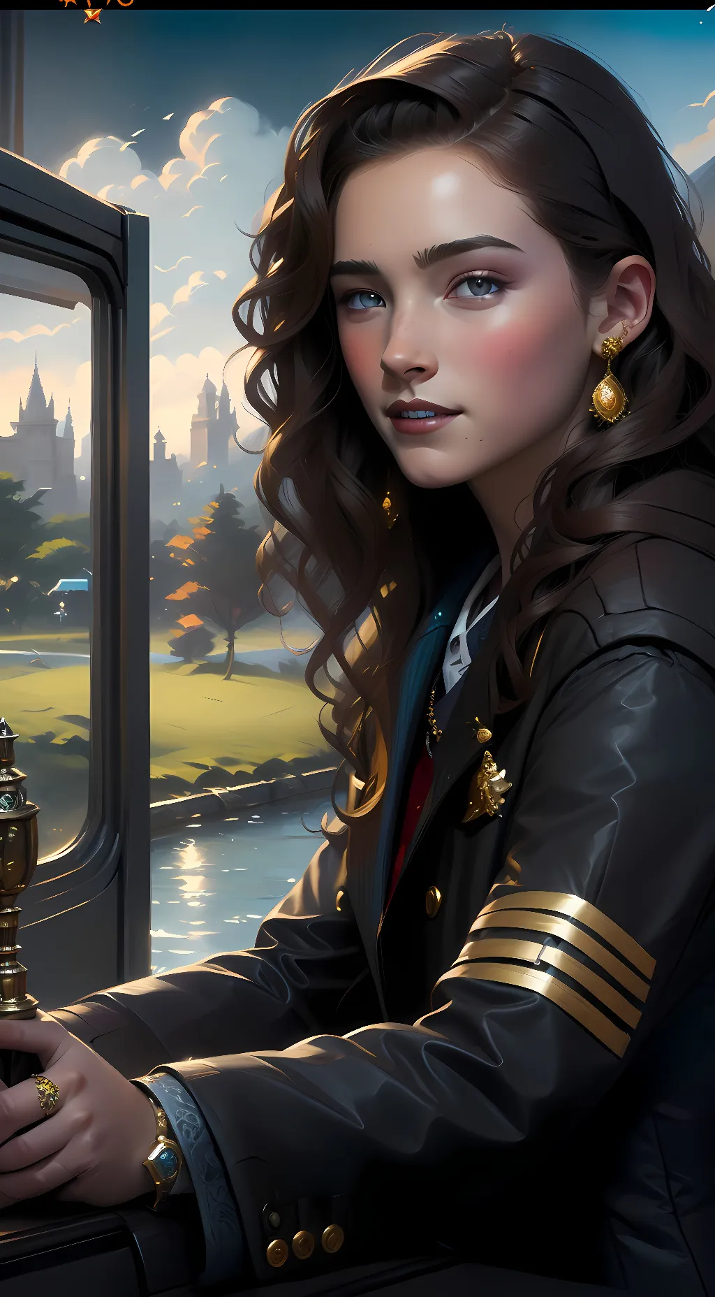 ai character: Forest background