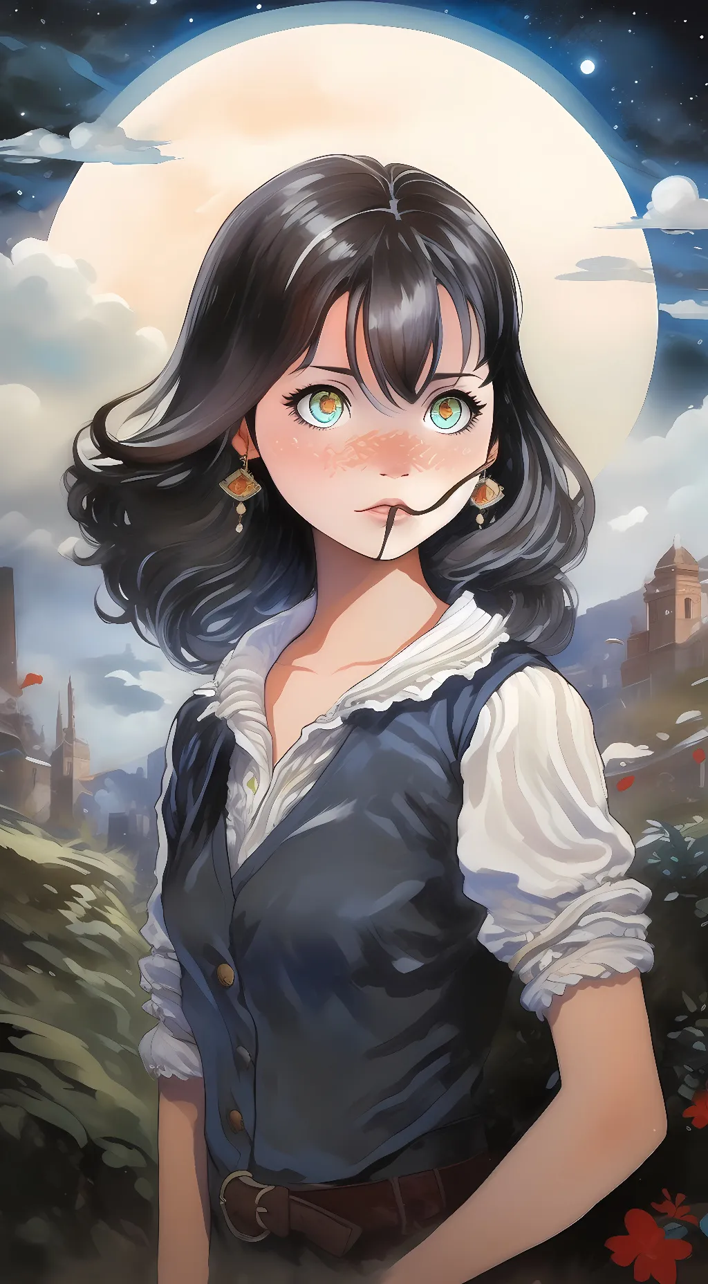 ai character: I don't know background