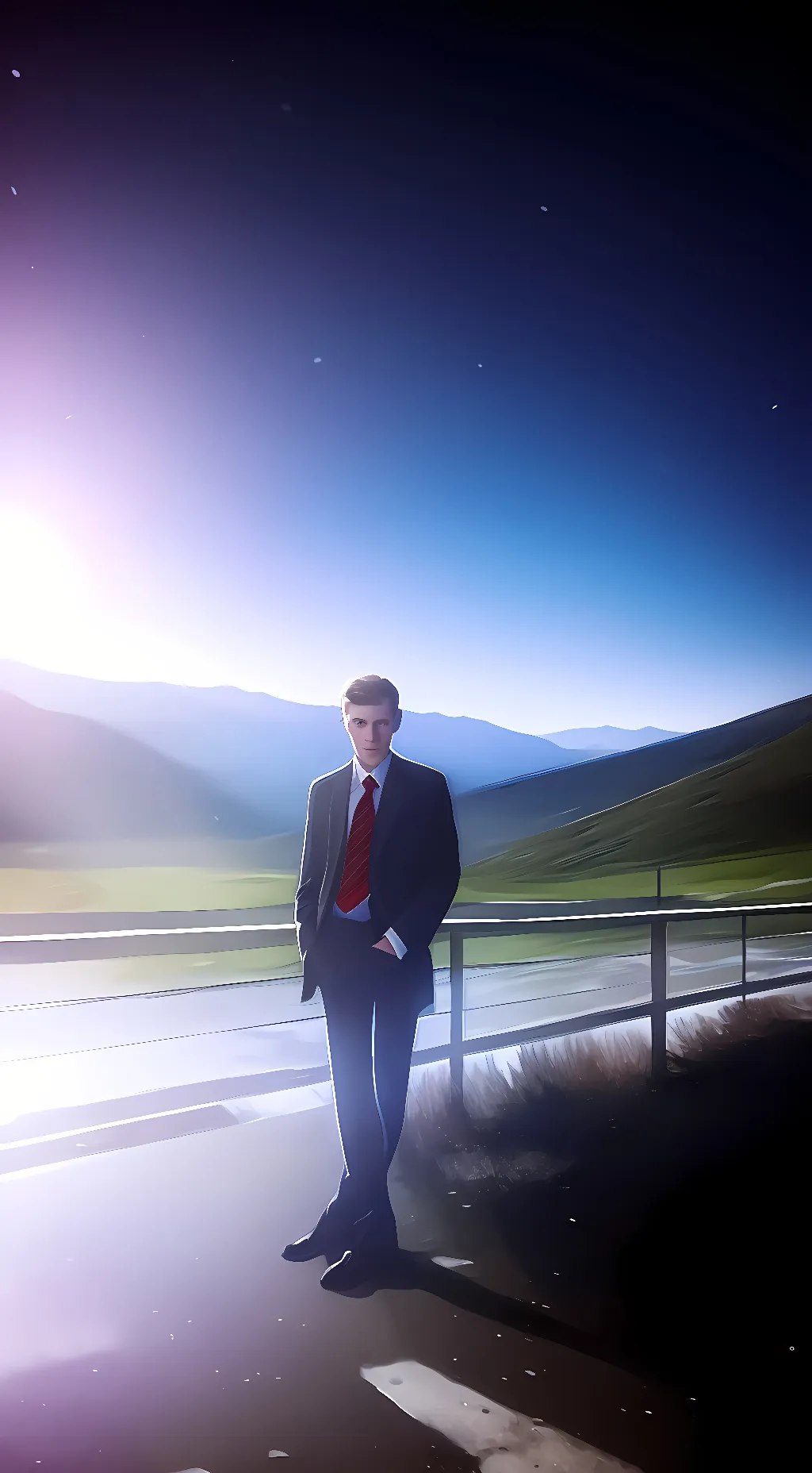 ai character: fat boy fredo background