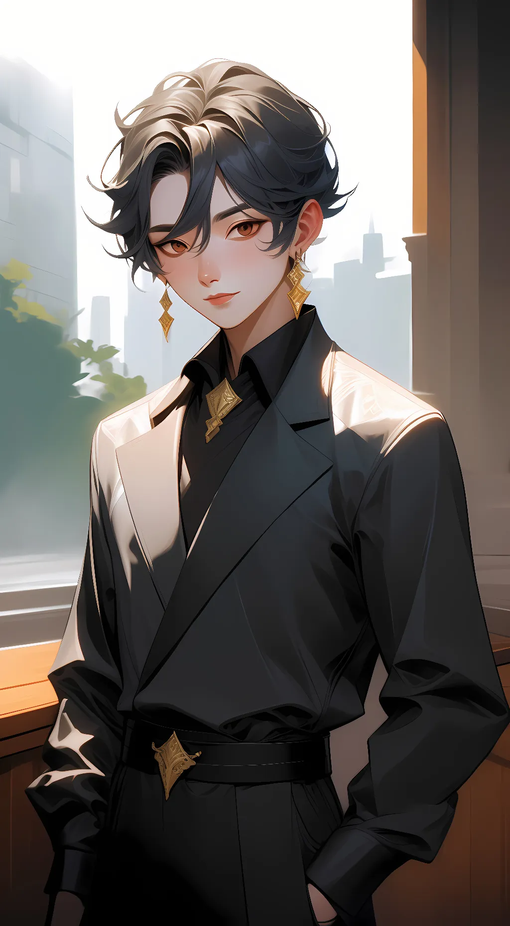 ai character: boden background