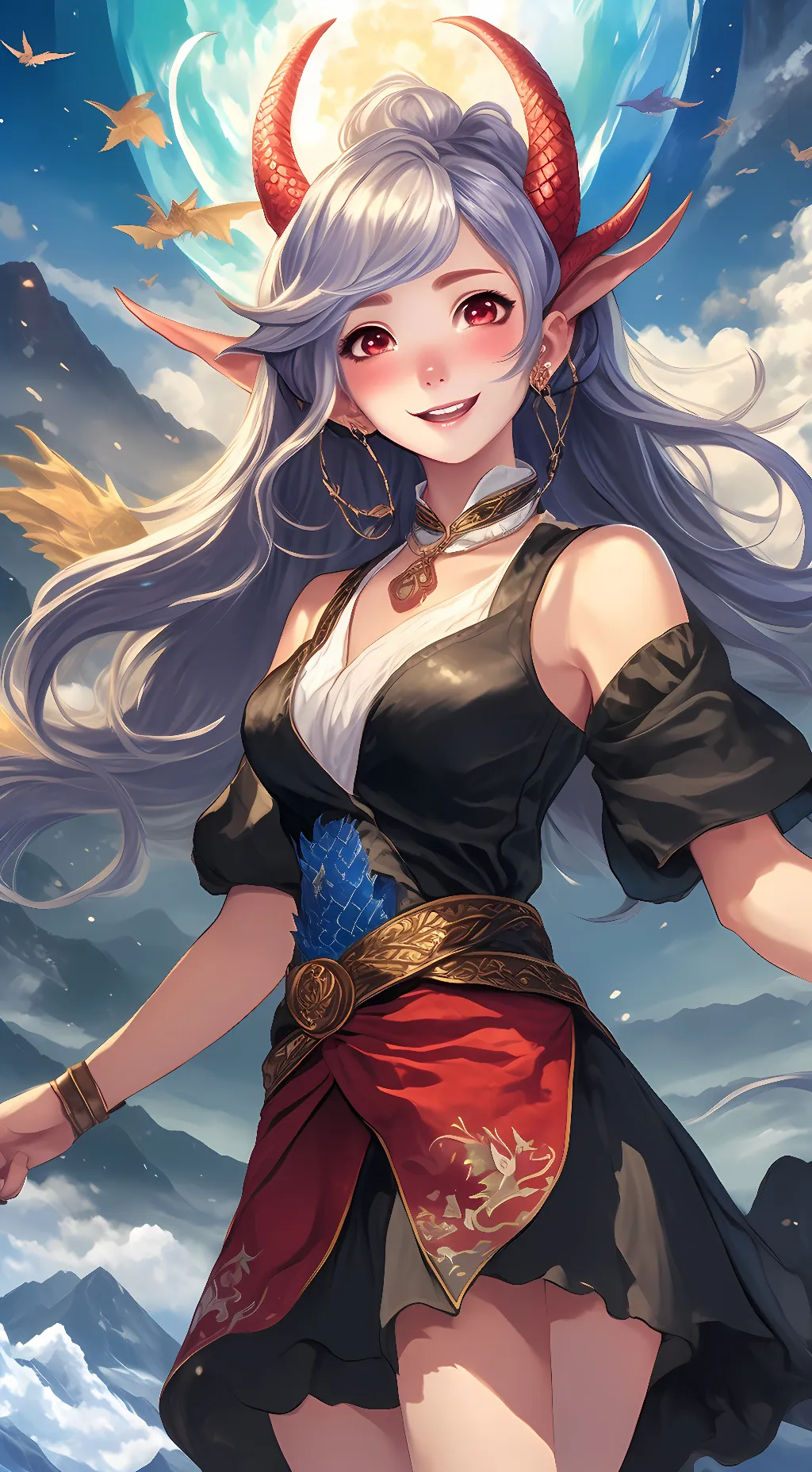 ai character: Mia background