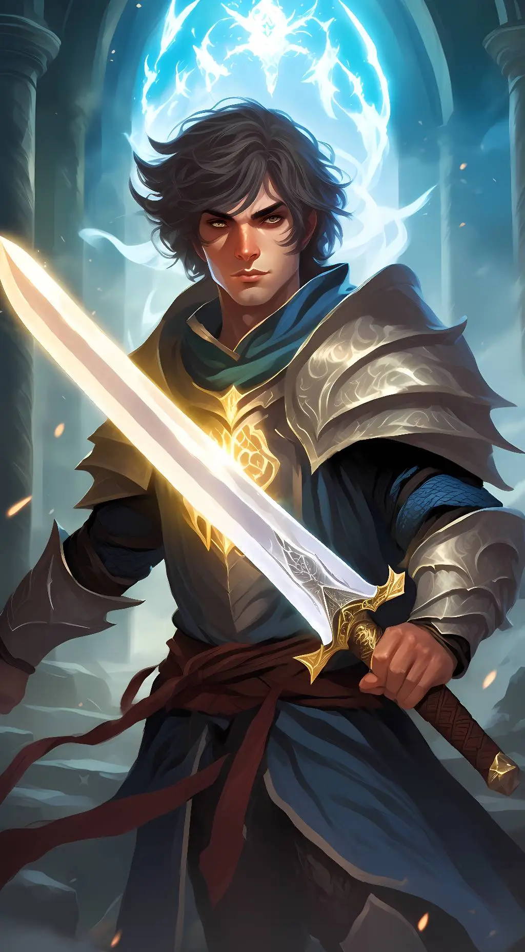 ai character: Aiden Blackthorn background