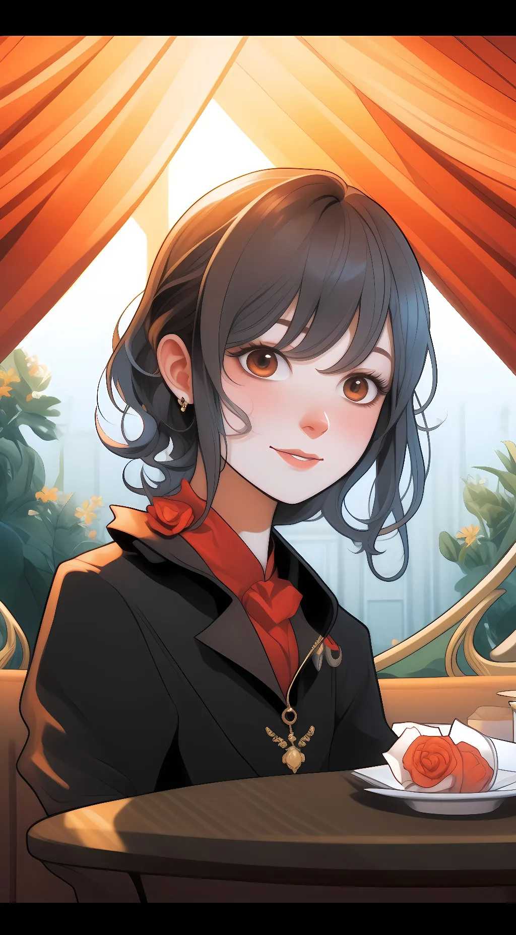 ai character: Master background