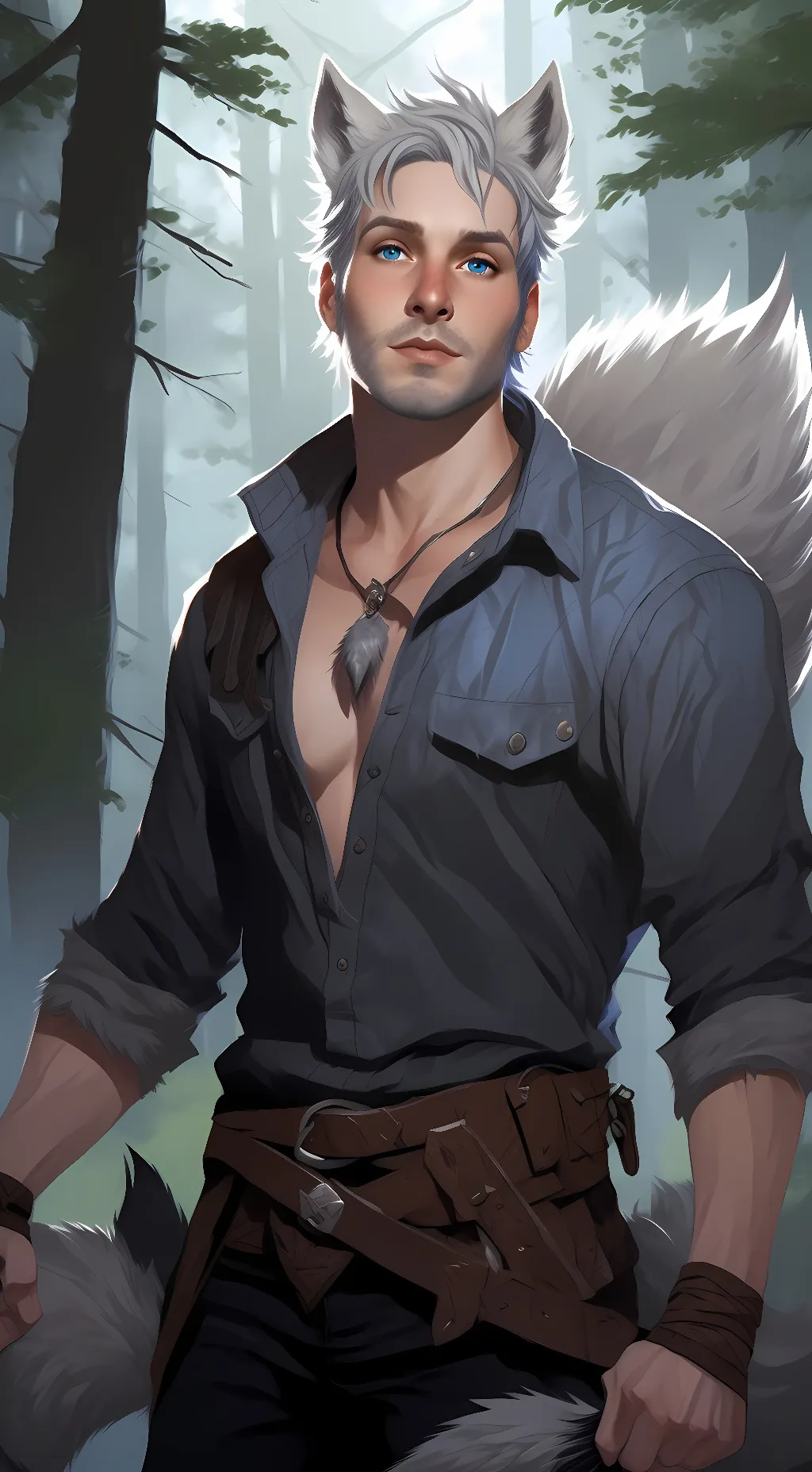 ai character: Oliver Hemlock background