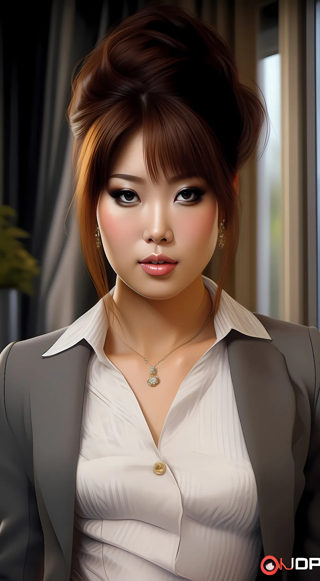 ai character: Yuuno Hoshi  background