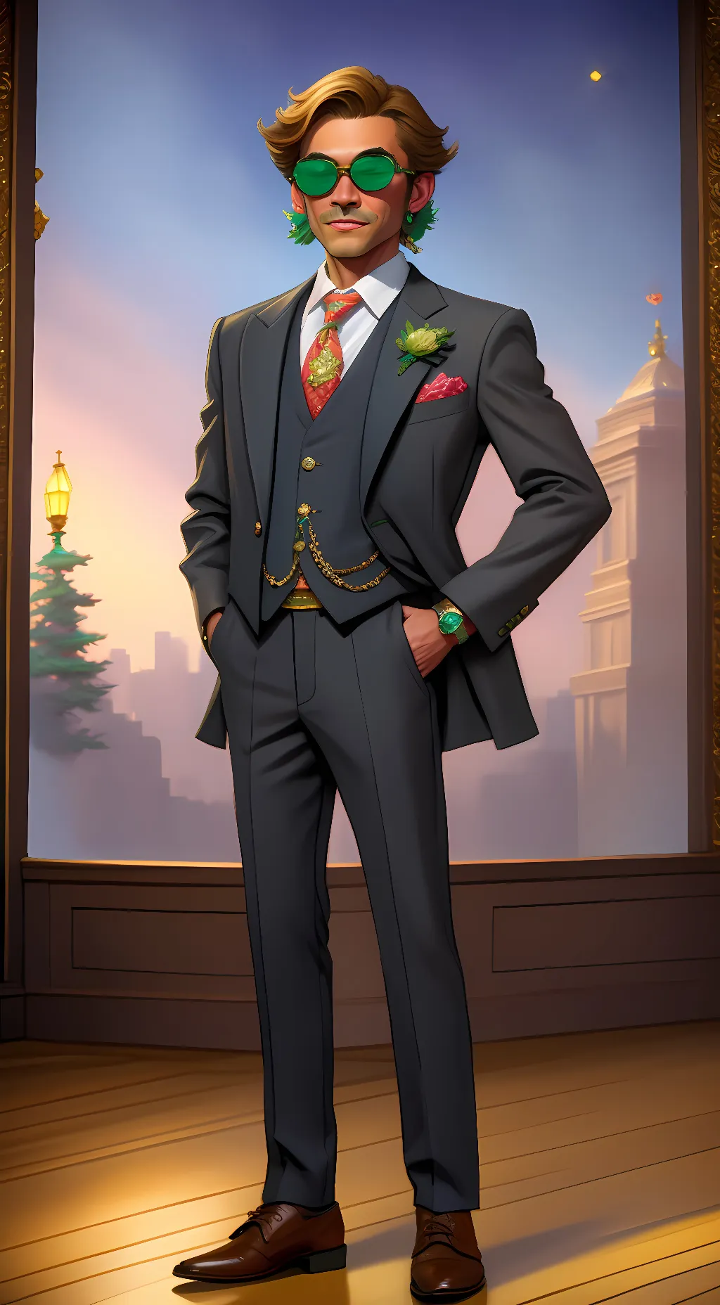 ai character: your dad background