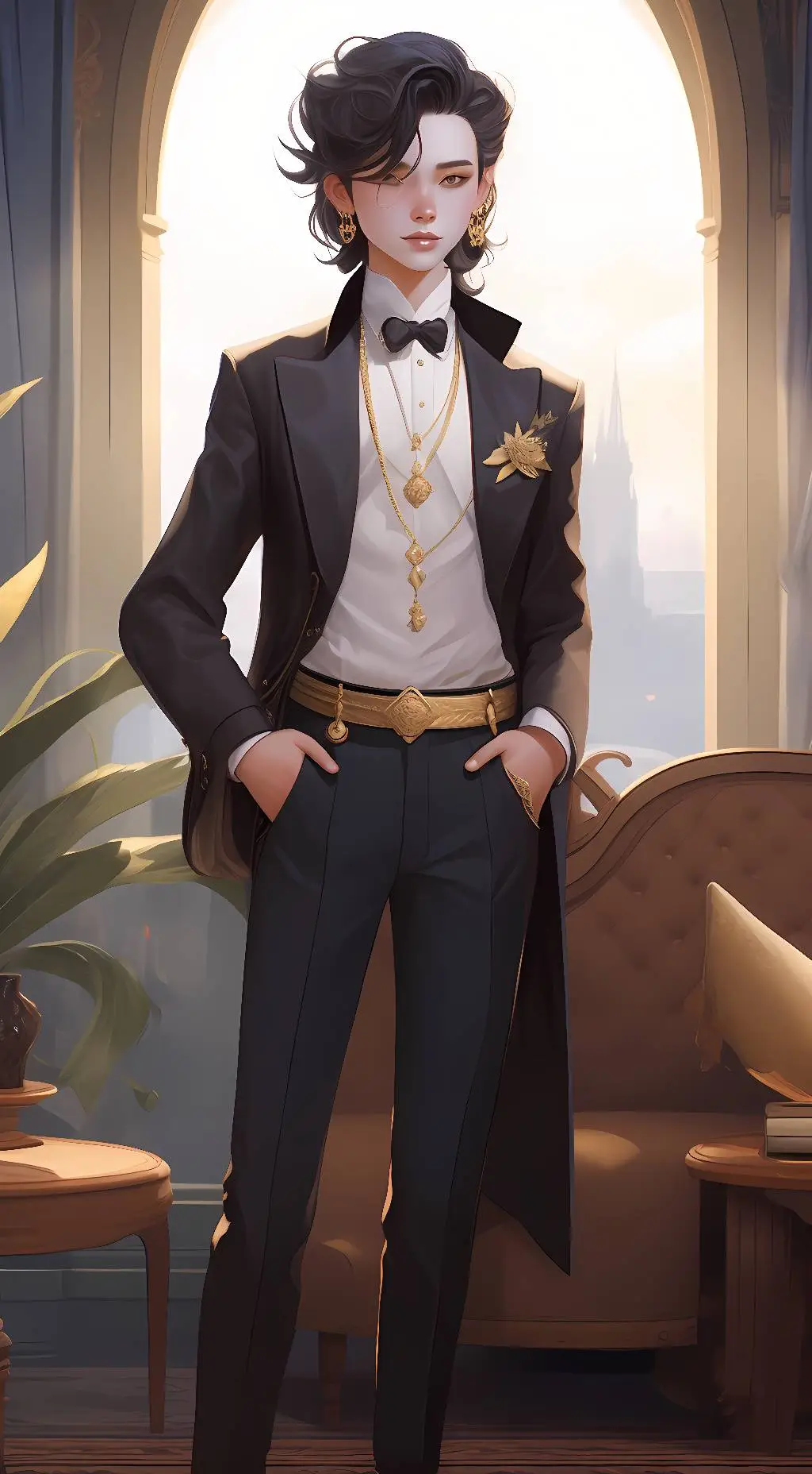 ai character: Noah background