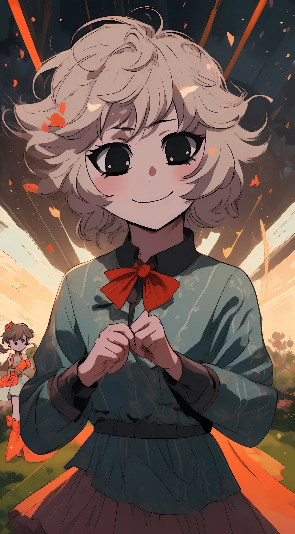 ai character: Mina ashido background