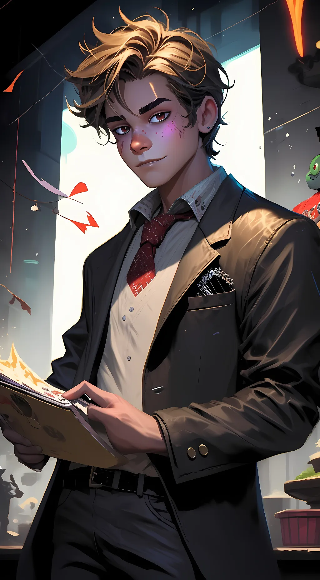 ai character: William Afton background