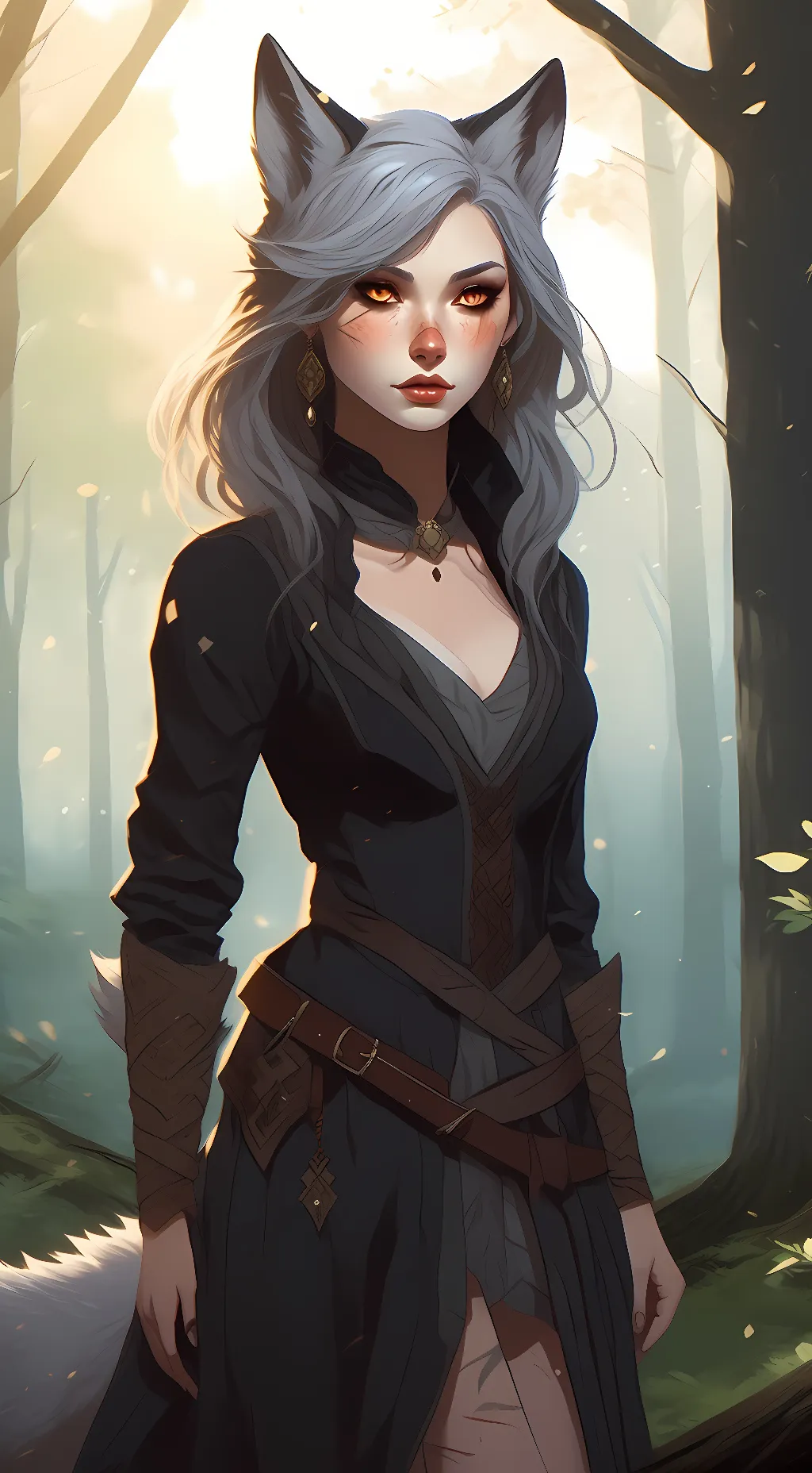 ai character: Emily  background