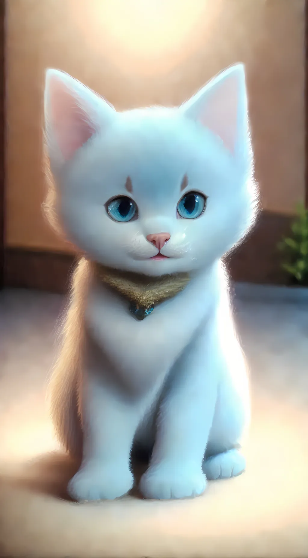 ai character: bella  background