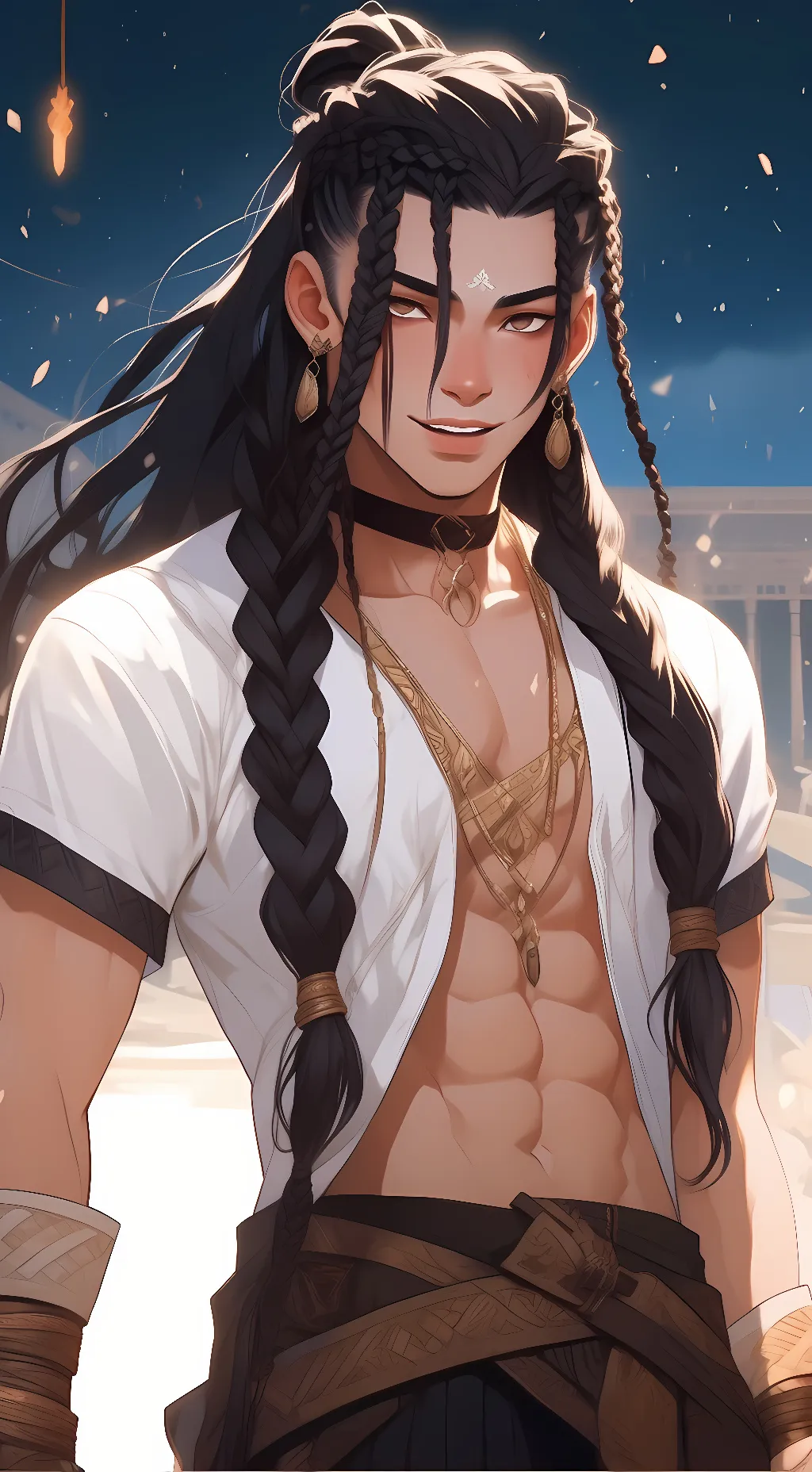 ai character: Roland Hill background