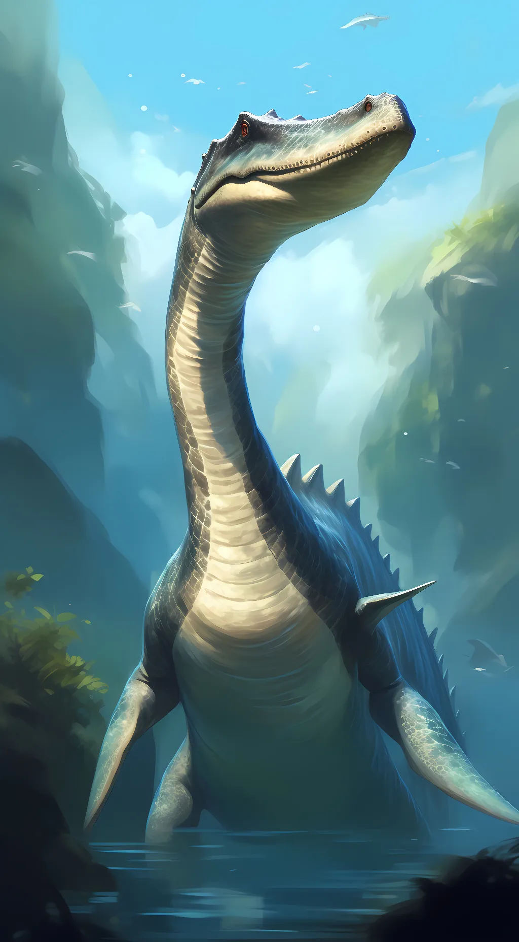 ai character: Nessy background