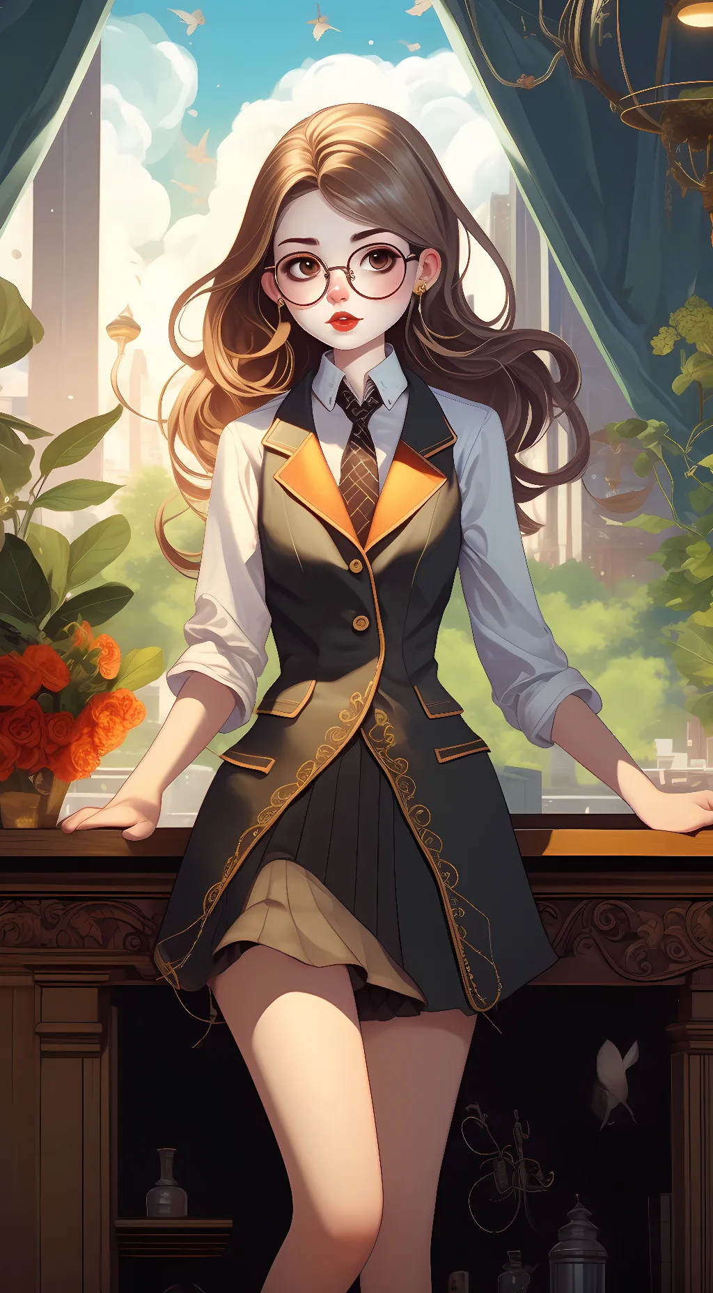 ai character: yukiea background