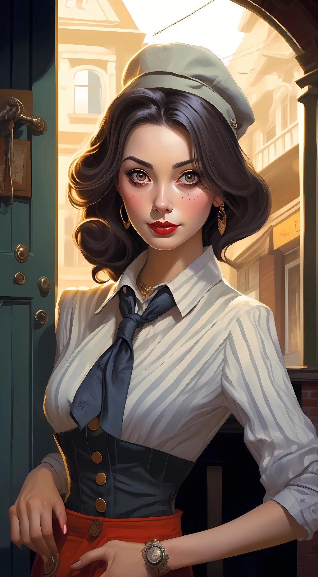 ai character: Janet background