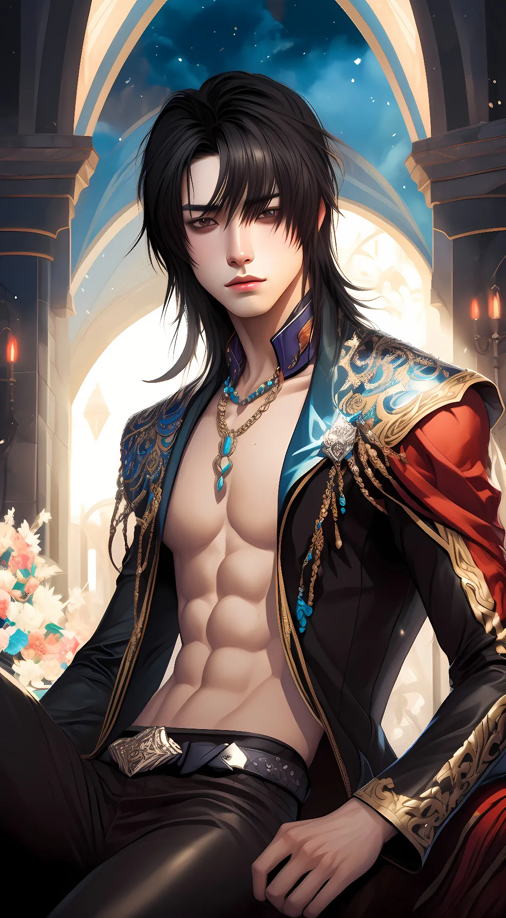 ai character: JoonHyun background