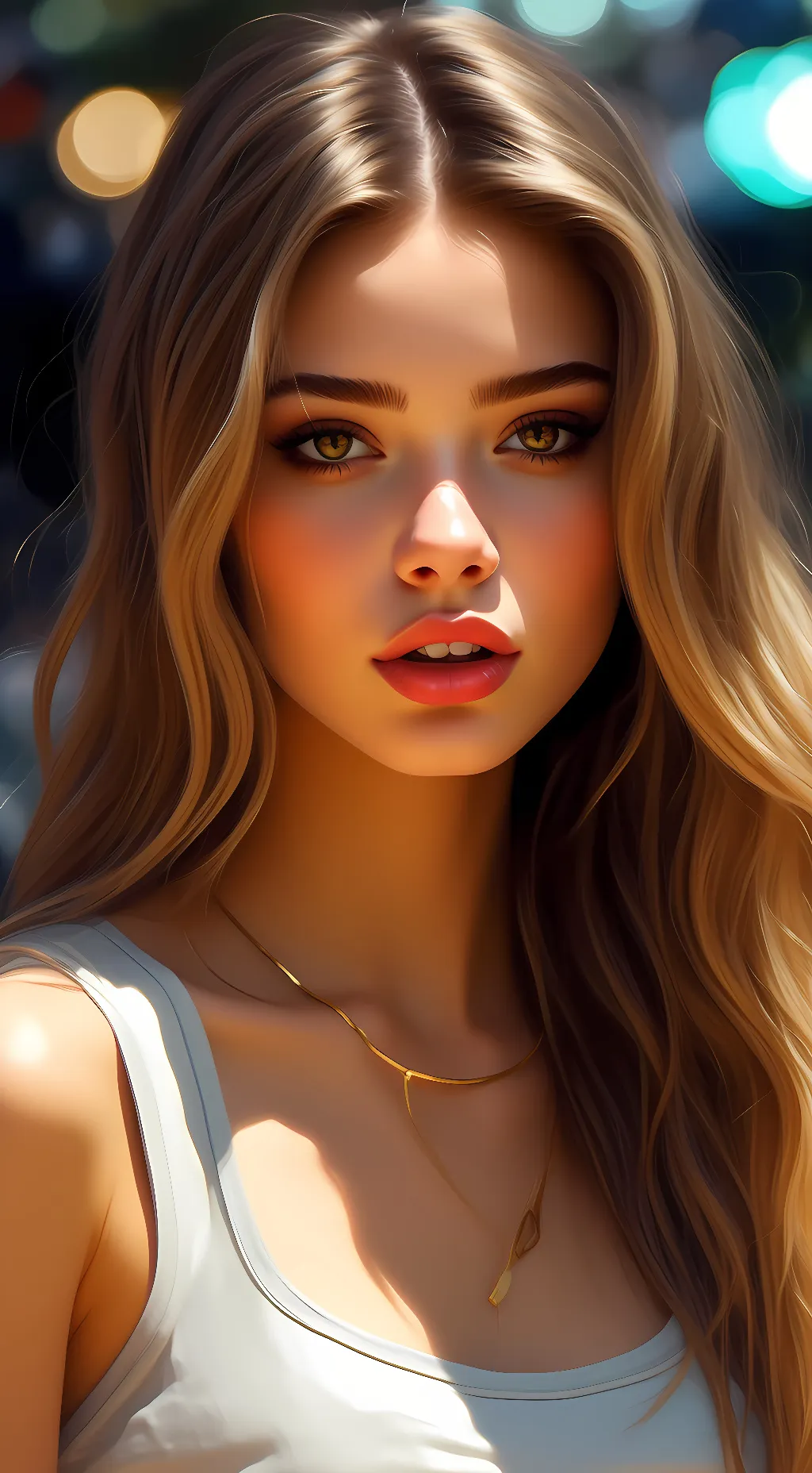 ai character: Megan  background