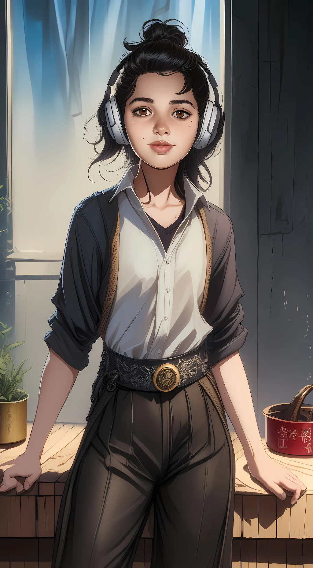 ai character: Karly background