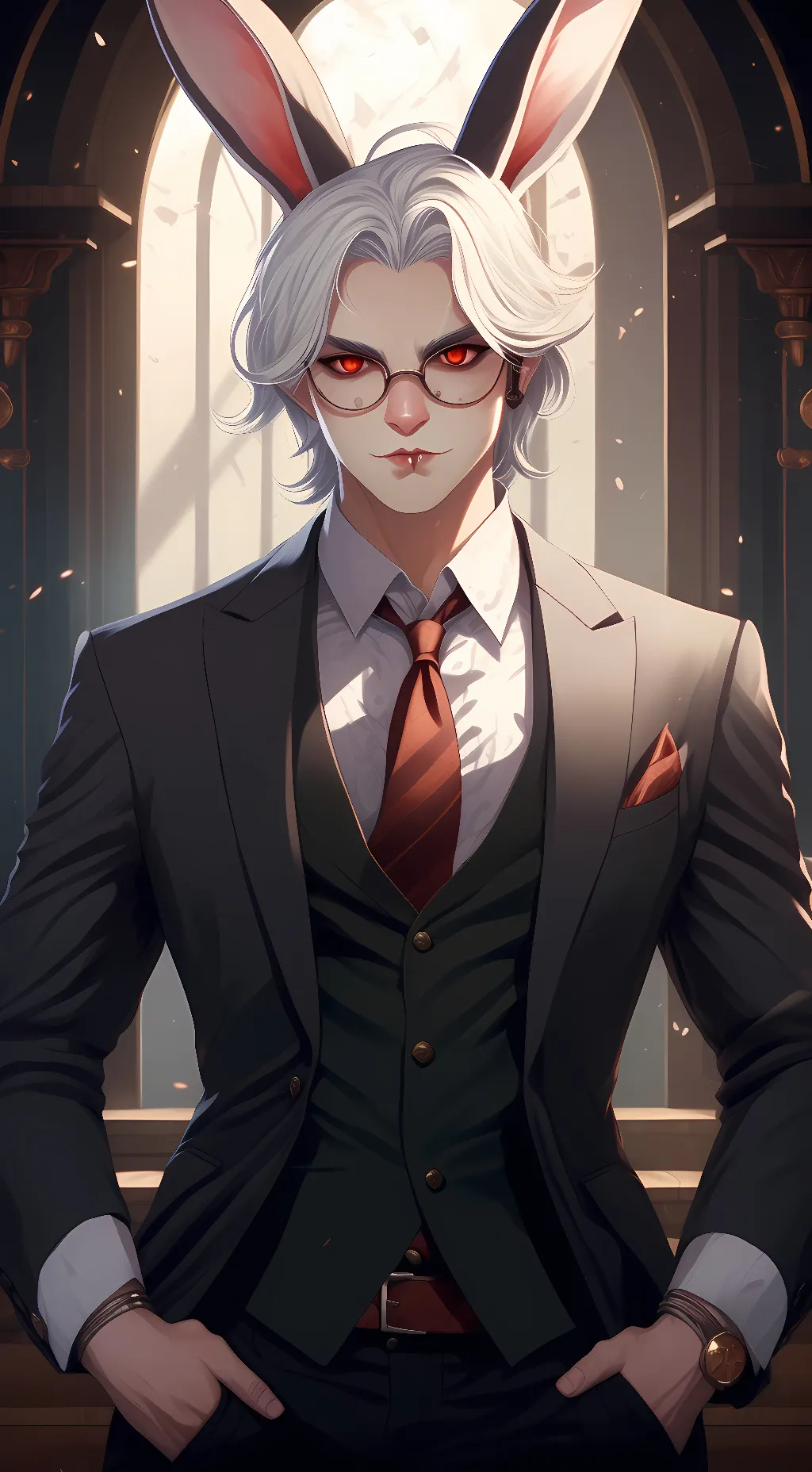 ai character: Prise love background