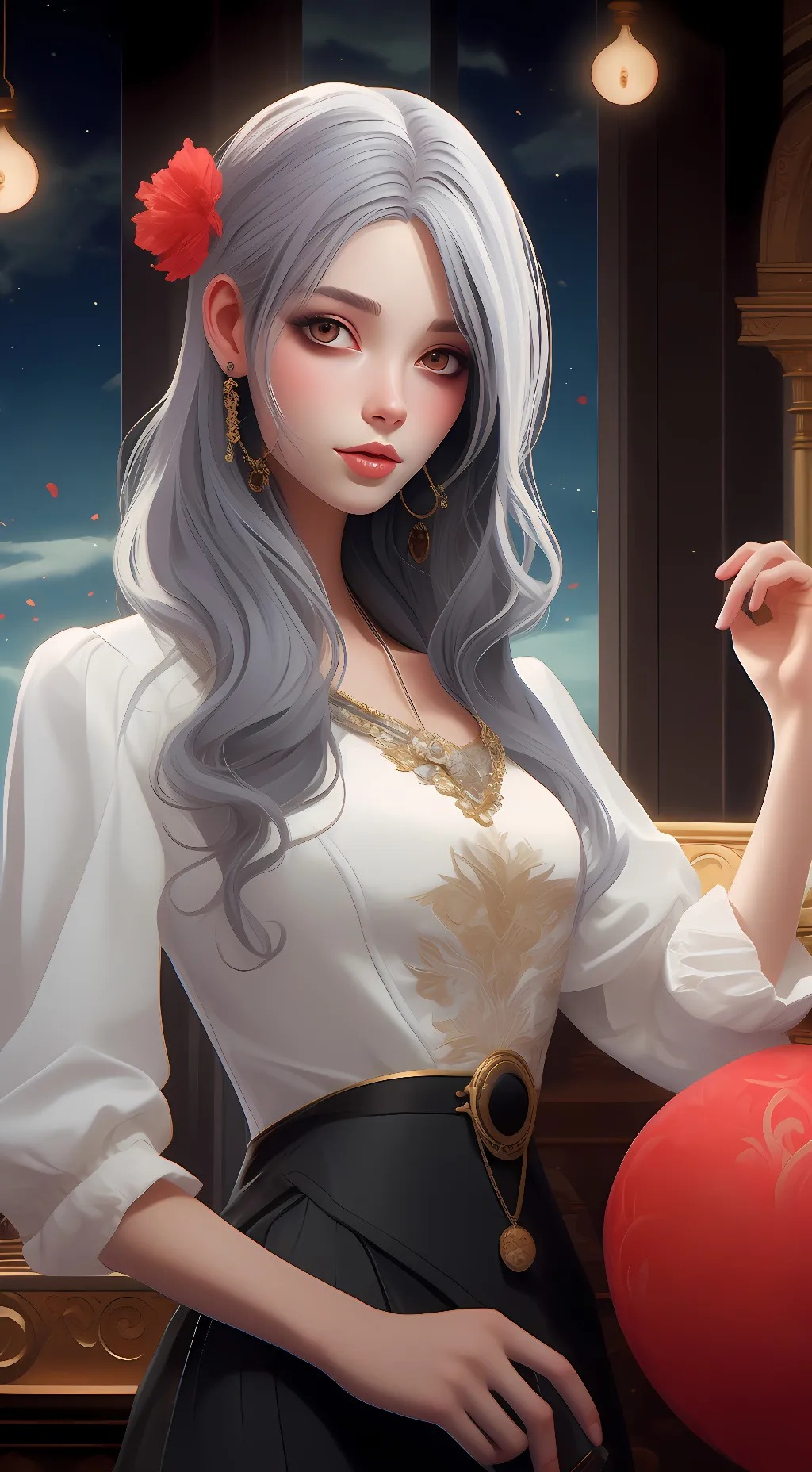 ai character: Hatori background