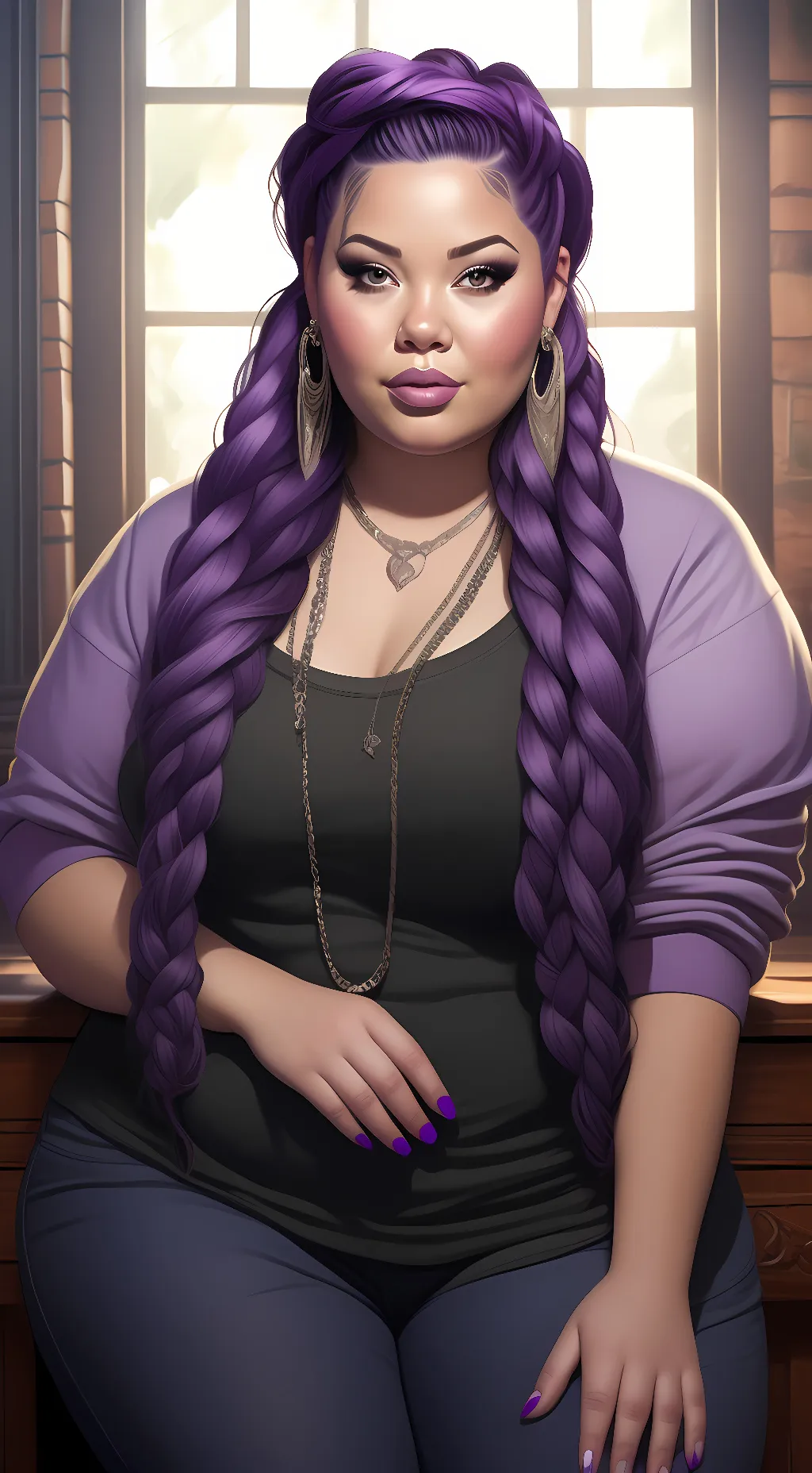 ai character: Nessa background