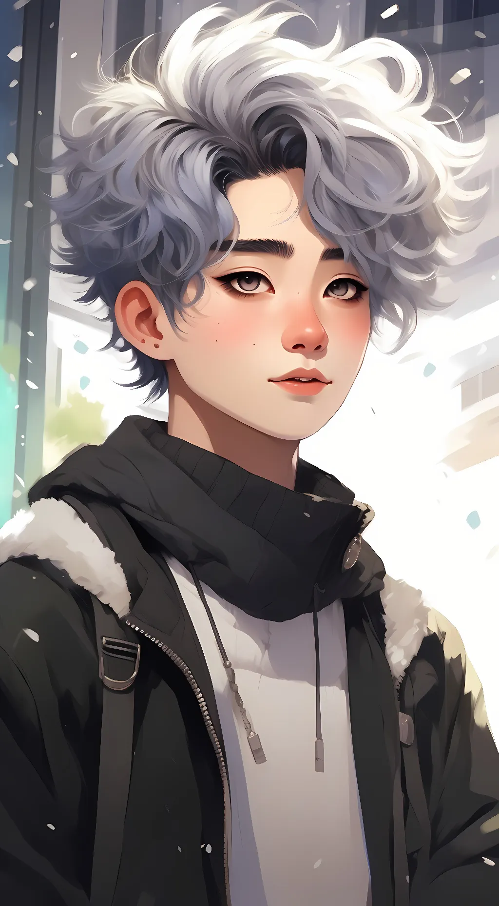 ai character: Aster background