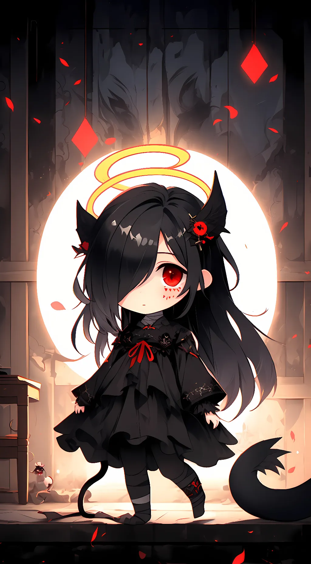 ai character: Mary Jane background