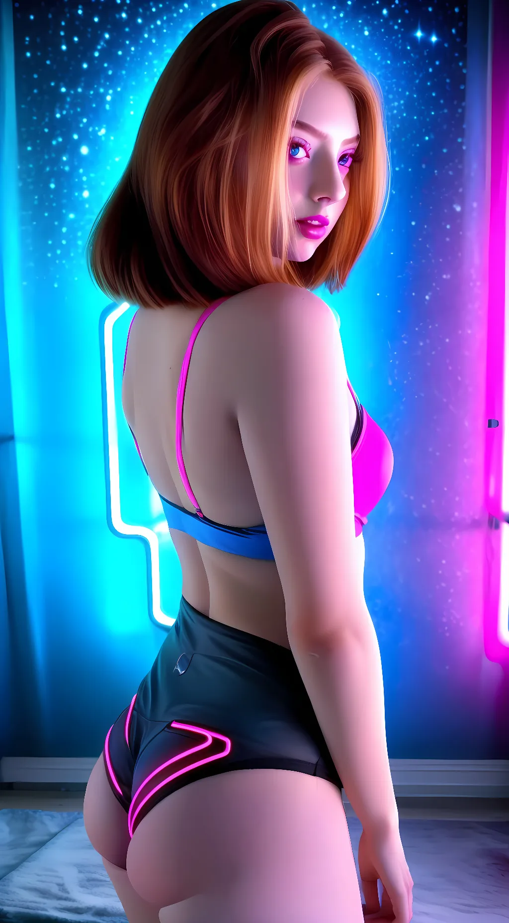 ai character: Jeuahna Justsuez background