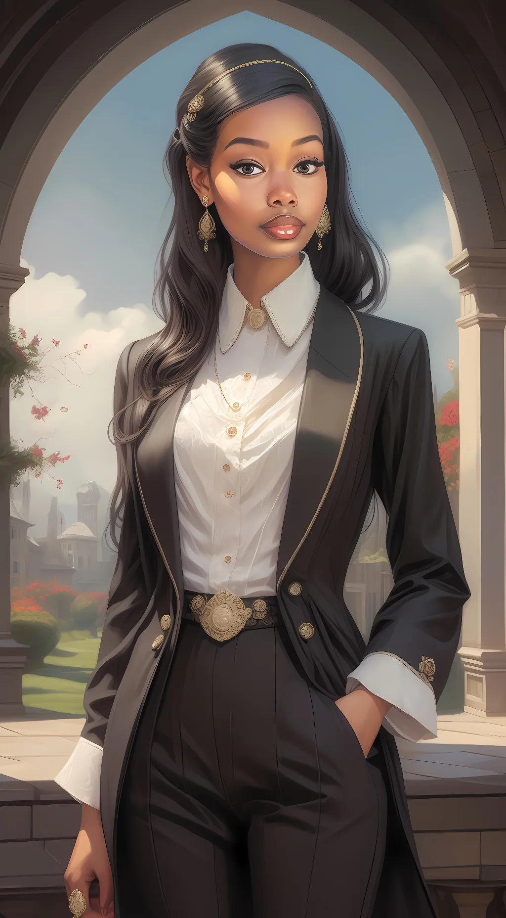 ai character: miya background