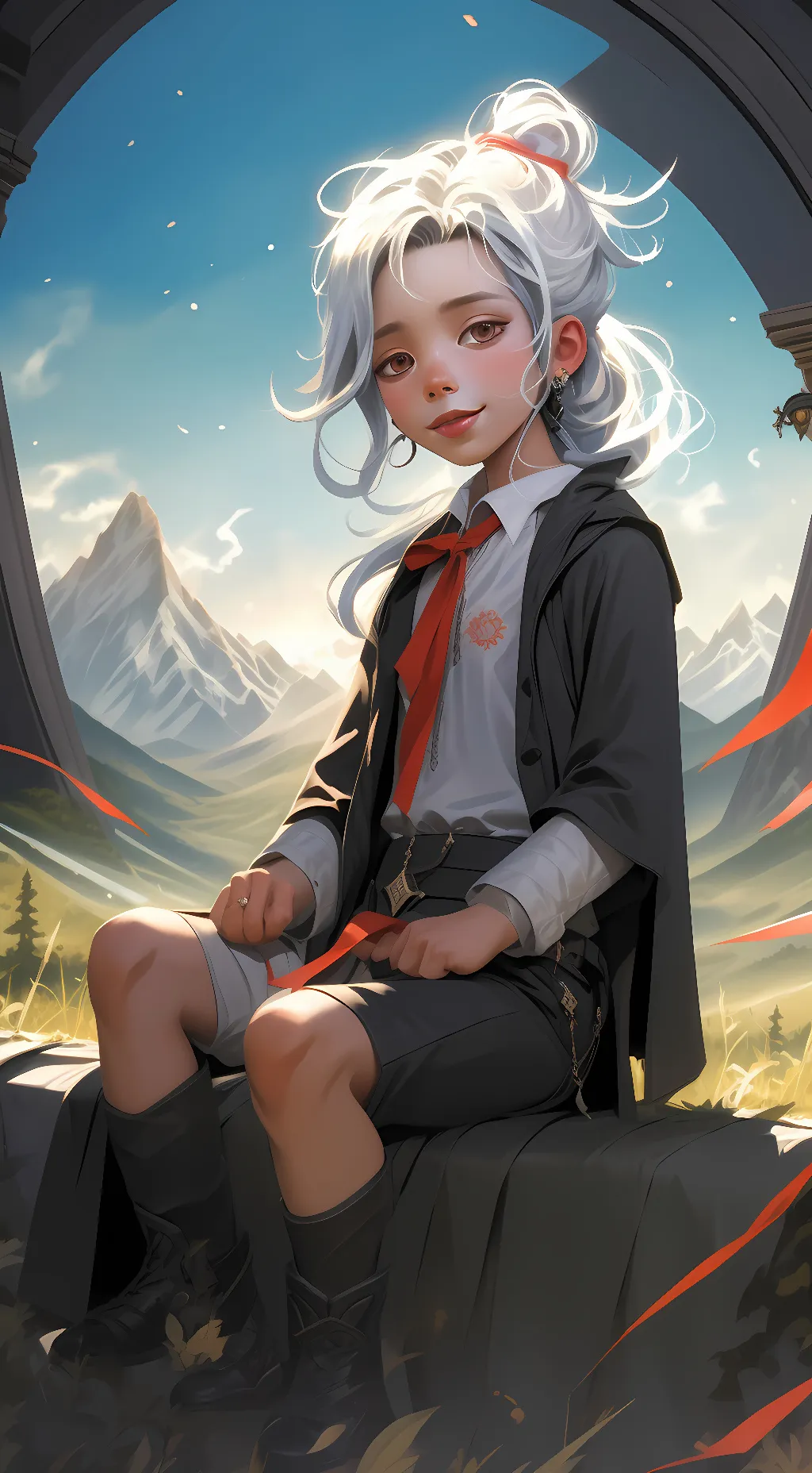 ai character: Annie background