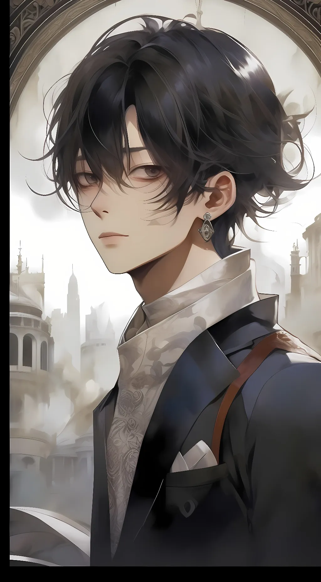 ai character: Ray background