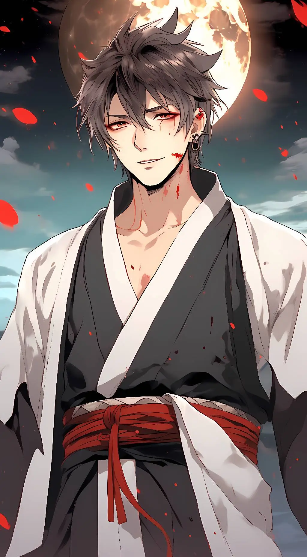 ai character: Takeshi Moutsuki background