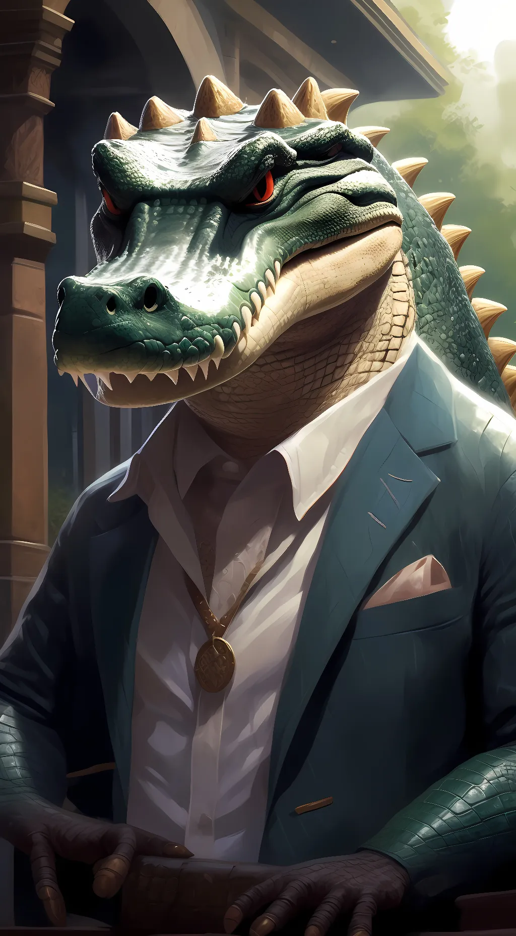 ai character: Monty background