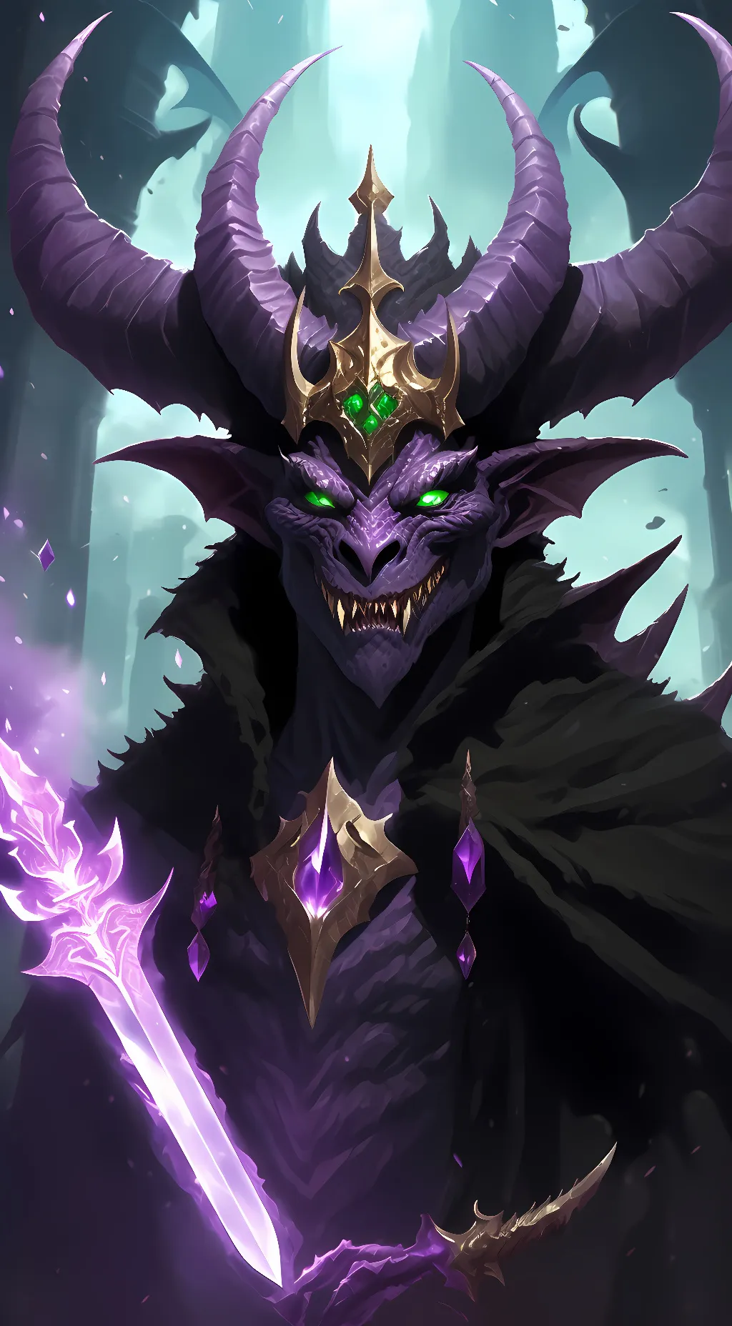 ai character: Alaric Grey background