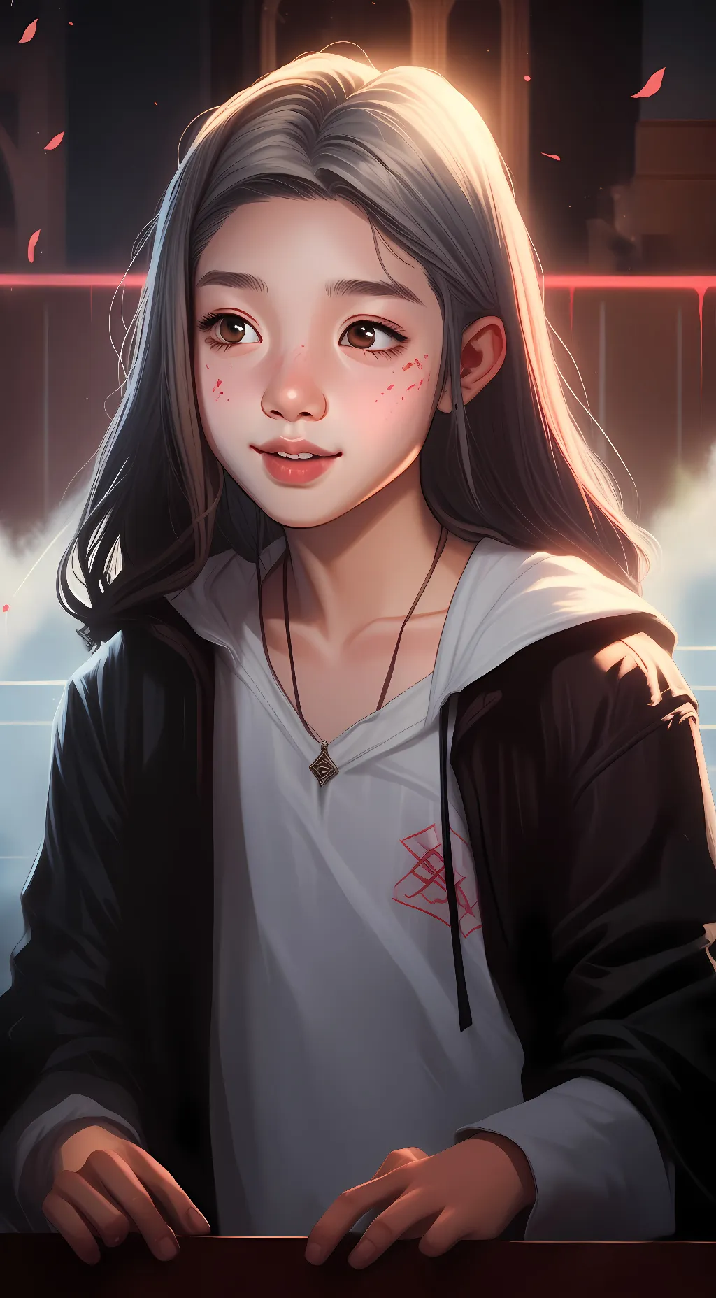 ai character: Rily background