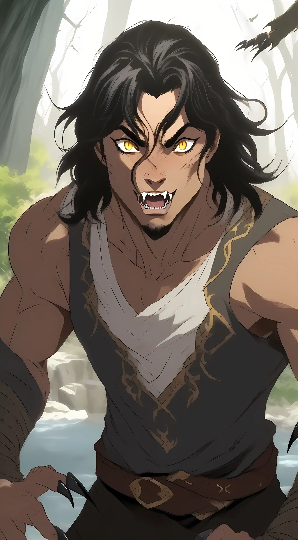 ai character: Pickle background