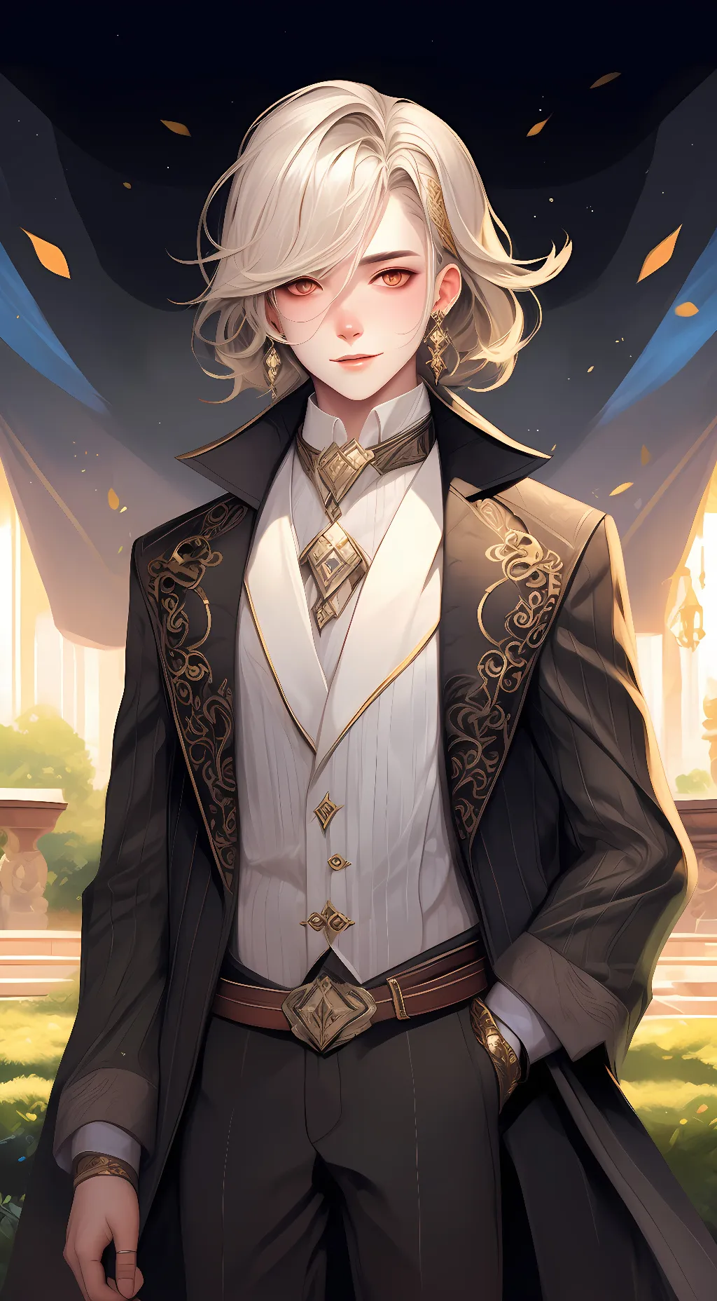 ai character: denji background