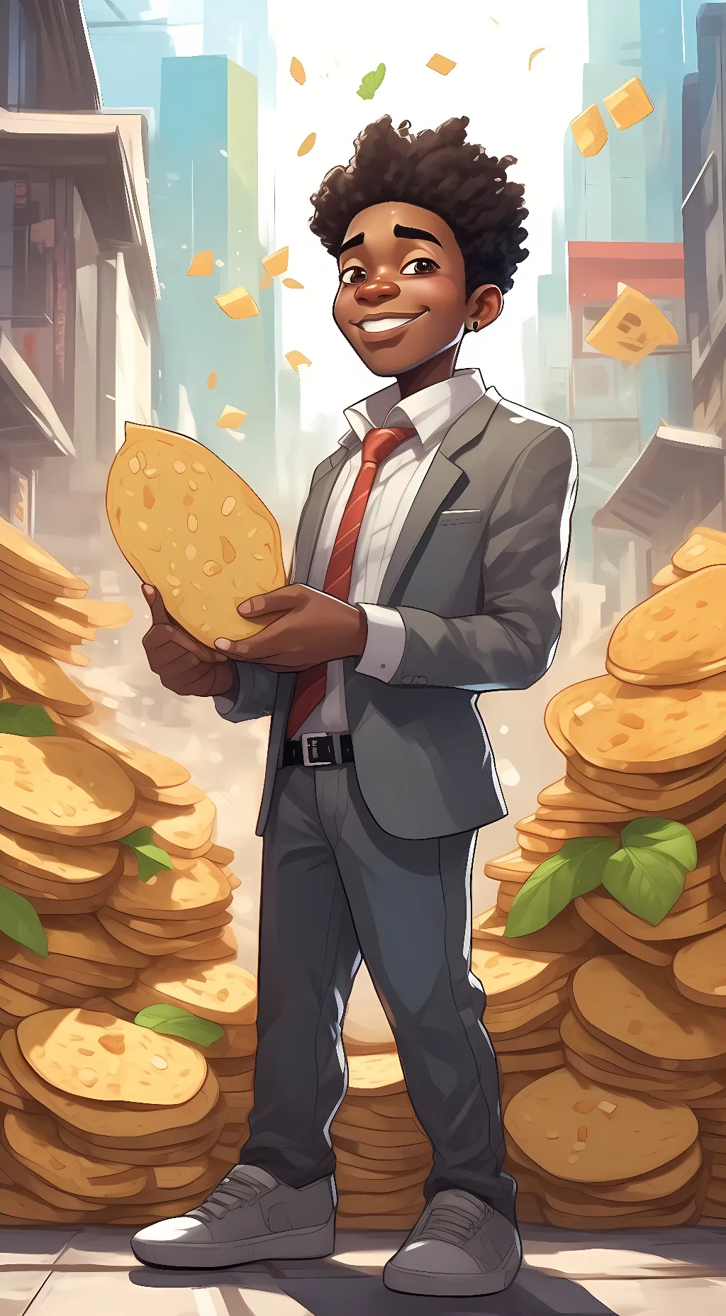 ai character: Chip dealer background