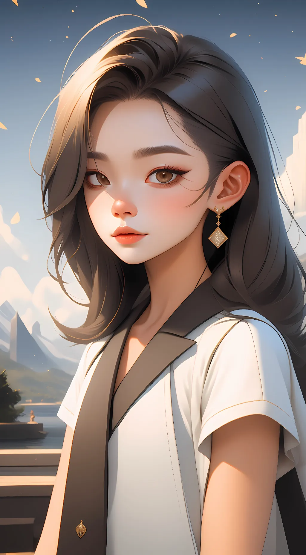 ai character: Lily Taylor background