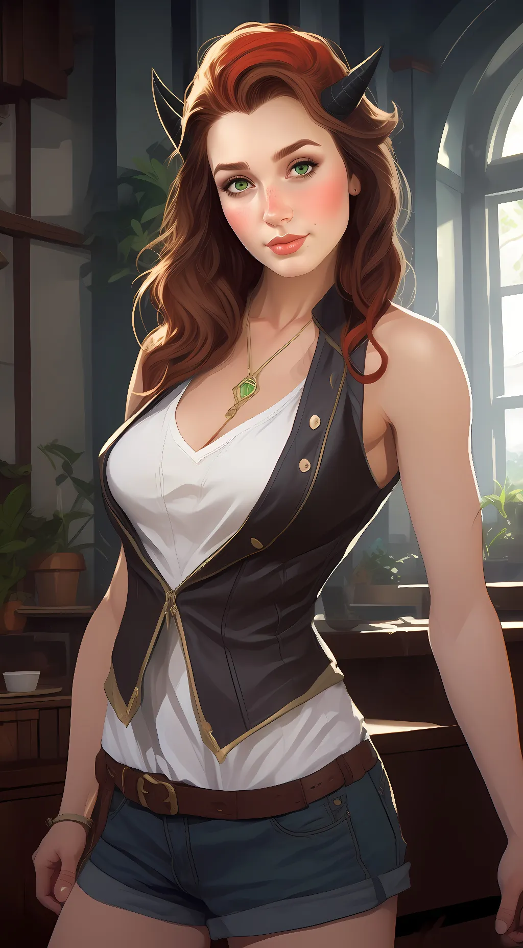 ai character: Sierra  background