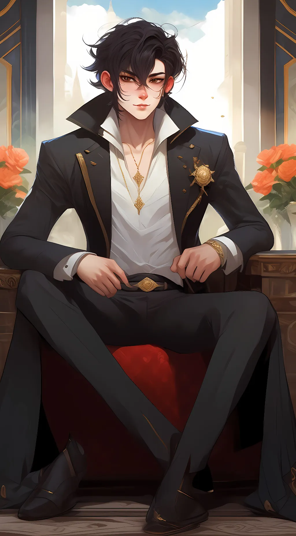 ai character: David Lee background