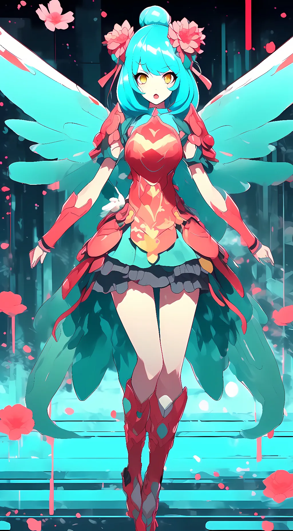 ai character: mira background