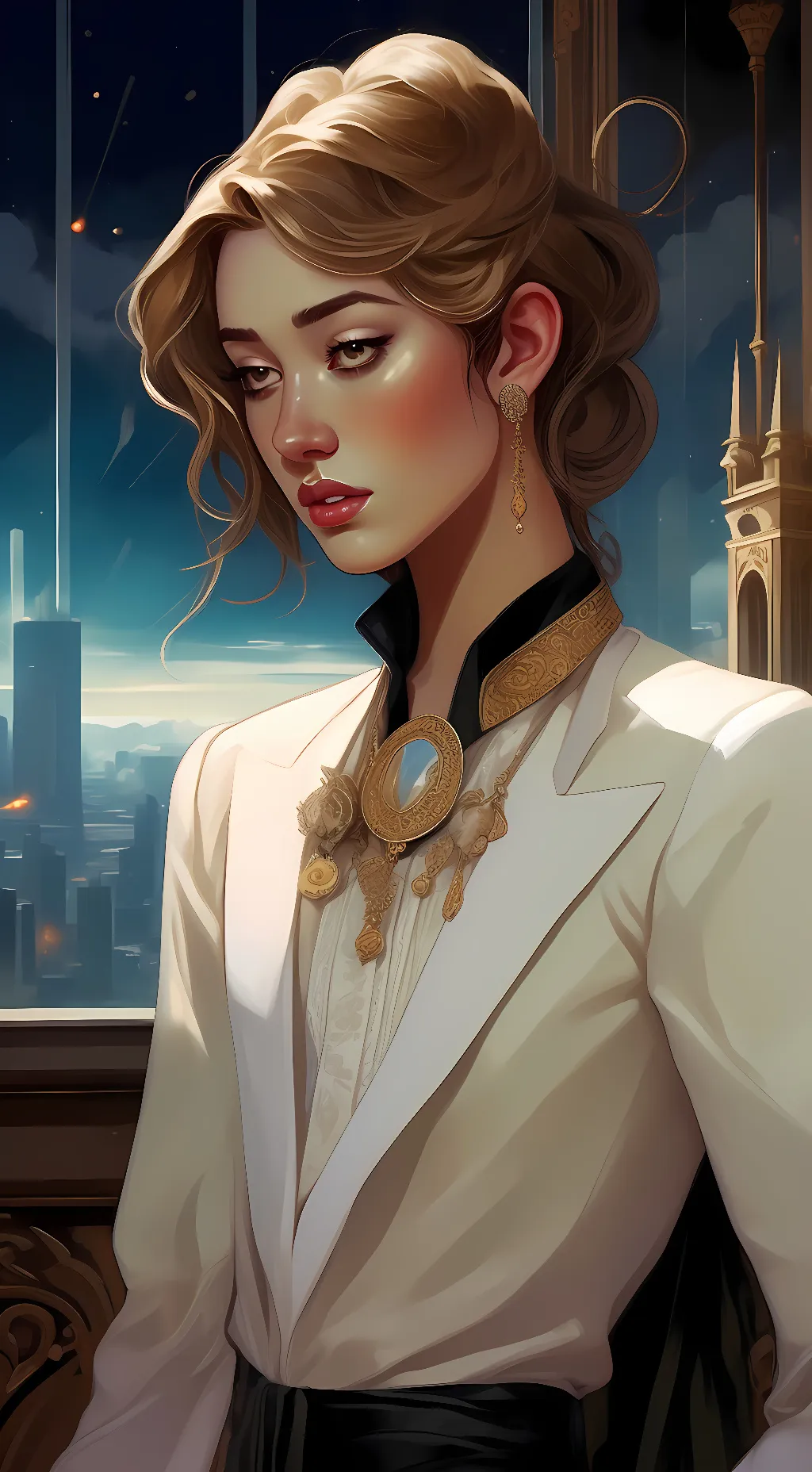 ai character: Lenora Demetriou background